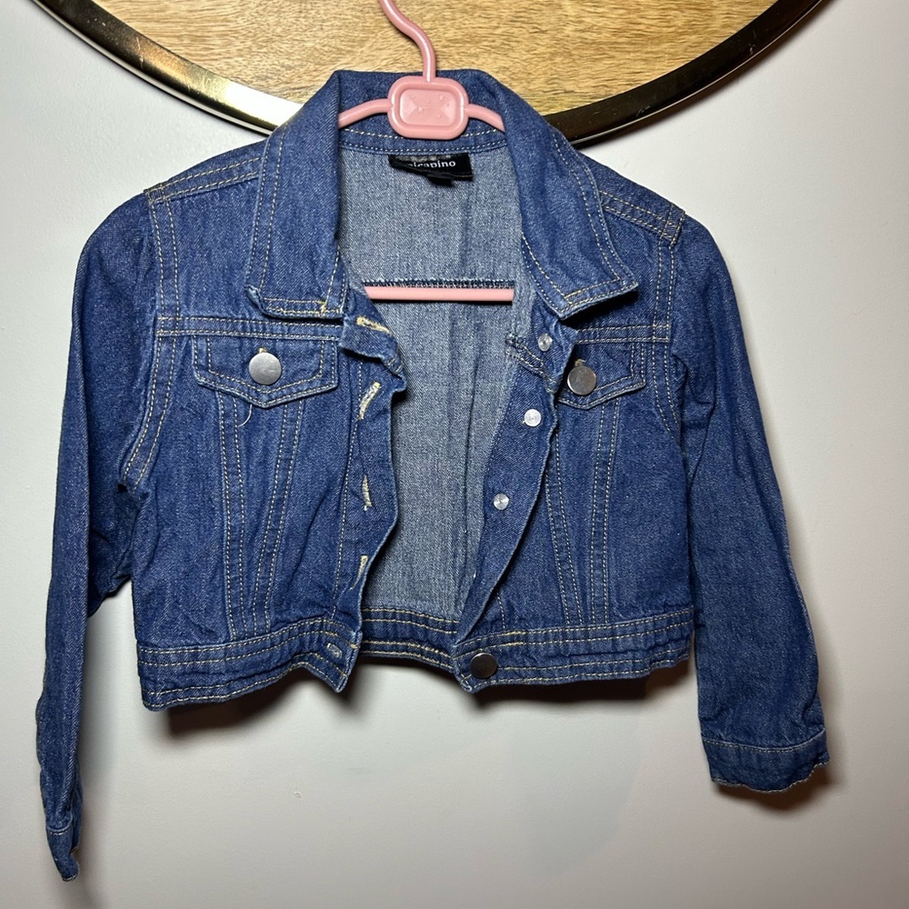 Kids Blue Jean Jacket - Picture 2 of 5
